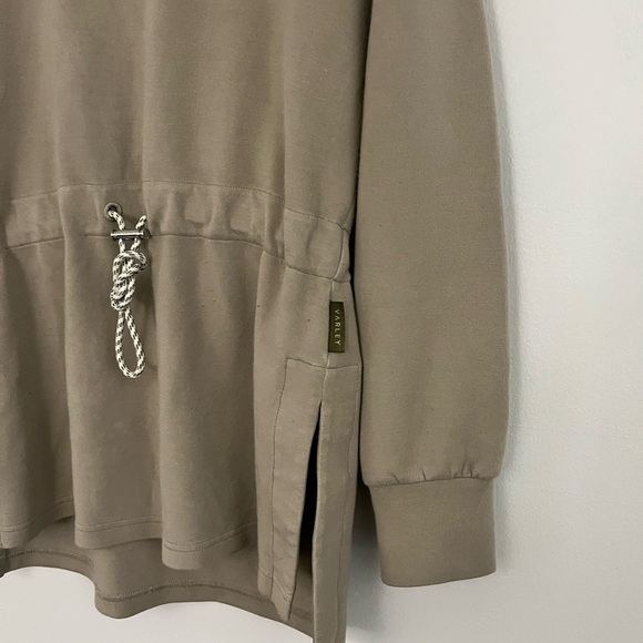 Varley Anthropologie Freya Tan Tunic Mockneck Sweater - Picture 5 of 8